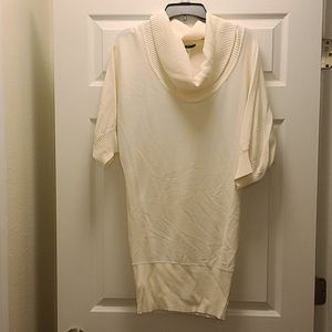 Off white sweater dress